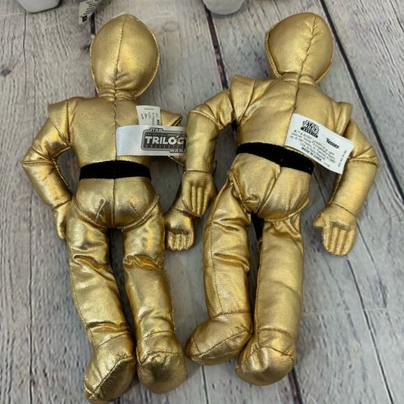 Star Wars Kenner Vintage R2D2 and C-3PO Bean Bag Plush - Picture 3 of 12